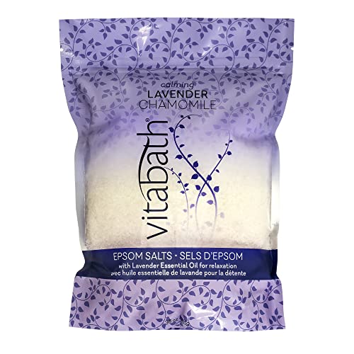 Vitabath Lavender Chamomile Epsom Salts Relaxing Detox Aromatherapy