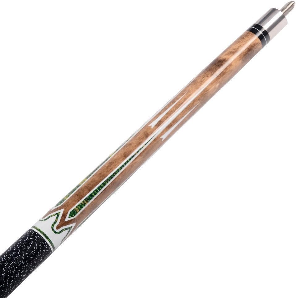 CUESOUL 58 Inch 19oz/20oz Maple Billiard Stick Pool Cue Set 11.5mm/13mm Tip[Weight Adjustable]