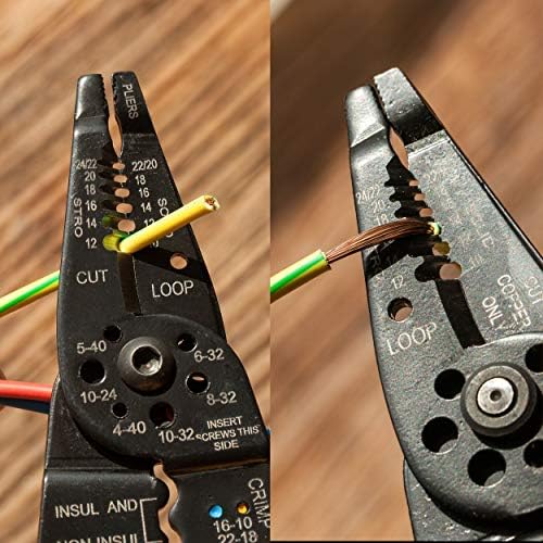 Mr. Pen- Wire Stripper, 8 inch, Wire Cutter, Wire Stripper Crimper