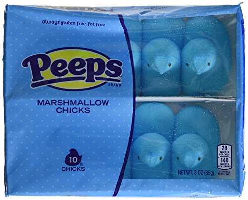Peeps Blue Chicks/10-Cnt (Pack of 3)