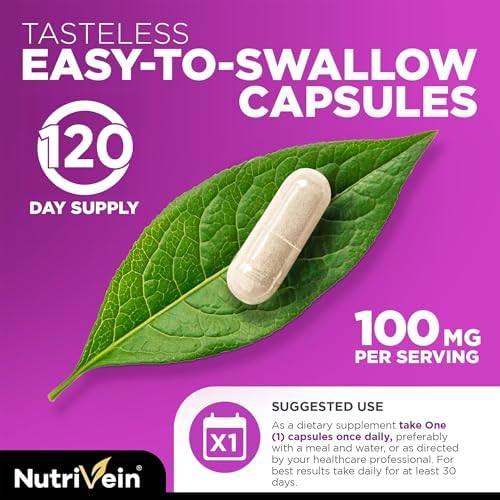 Nutrivein Zinc Picolinate 100 mg Supplement - 120 Capsules, High Absorption