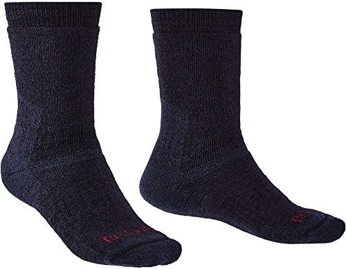 Bridgedale Explorer Heavyweight Merino Performance Boot Walking Socks Medium Navy