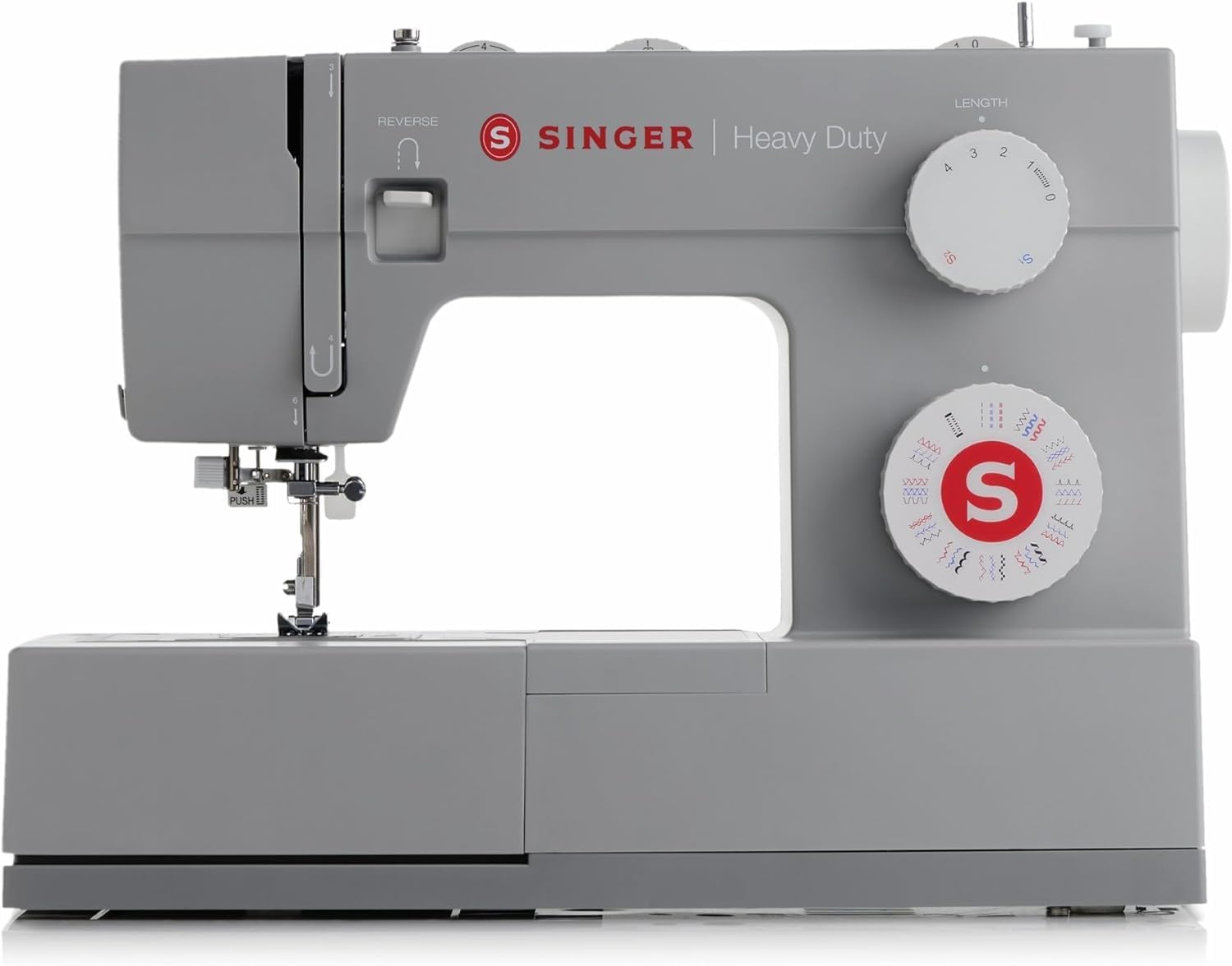 SINGER | Heavy Duty 4432 Sewing Machine with Heavy Duty Extension Table