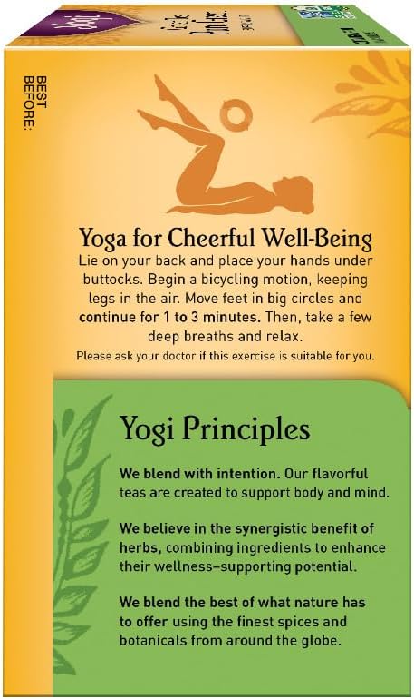 Yogi Tea, Green Tea Pure Green, 16 Count