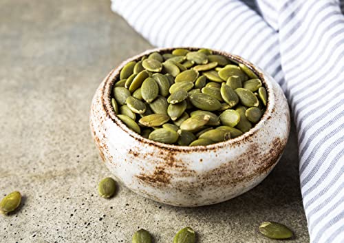 Food to Live - Raw Pepitas, 8 Ounces, Pumpkin Seed Kernels, Unsalted, No Shell, Vegan, Kosher, Keto, Bulk. Wholesome Snack. High in Protein, Essential Fatty Acids.