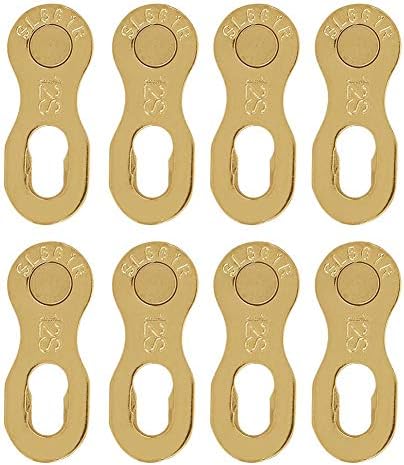 RiToEasysports 4Pair Chain Connector,Steel 12 Speed Chain Missing Link Connector Parts Cycling Accessory for Mountain Bike and Road Bike Chain