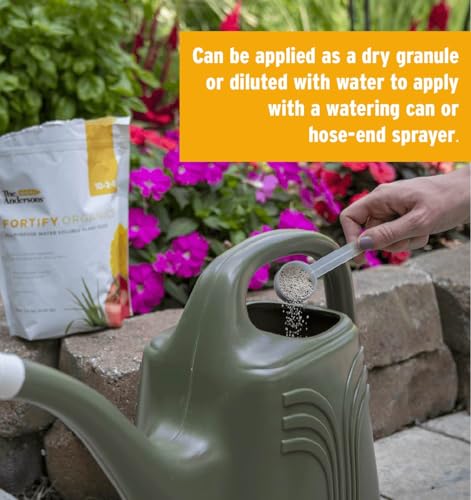 The Andersons Fortify Organics 10-2-8 All-Purpose Water Soluble Organic Plant Food - Covers up to 2,900 sq ft (2 lb)