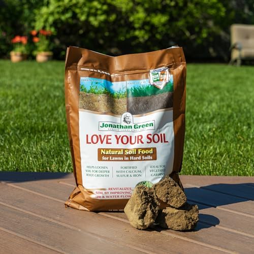 Jonathan Green (12191) Love Your Soil, Soil Food for Lawns in Hard Soils - Soil Amendment for Grass & Vegetable Gardens (15,000 Sq. Ft.)