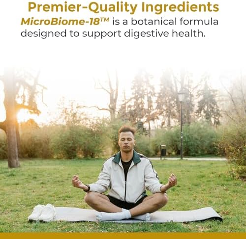Premier Research Labs MicroBiome-18 - Probiotics for Digestive Health, Probiotics with Lactobacillus Acidophilus for Women and Men