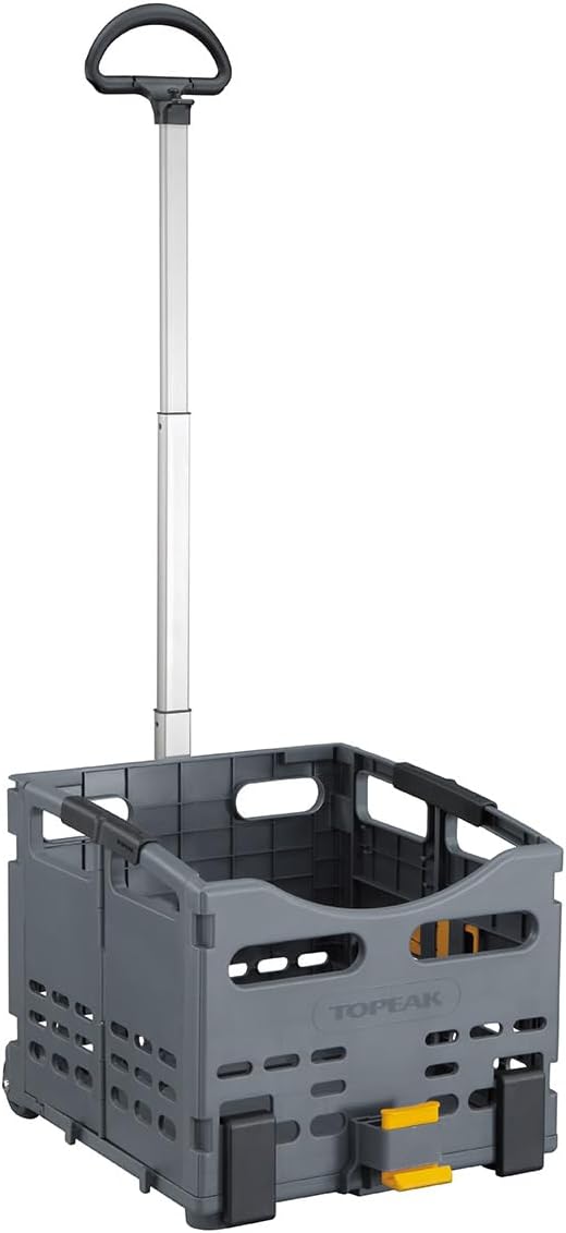 Topeak TrolleyTote MTX-Compatible Collapsible Basket | automotive-cargo-baskets