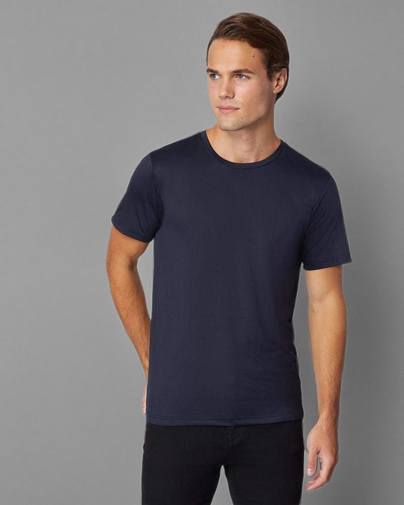 32 Degrees Men's Cool Classic Crewneck T-Shirt, Anti-Odor, Quick Drying, 4-Way Stretch
