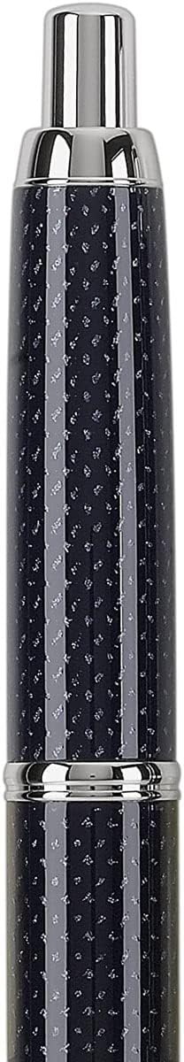 PILOT Vanishing Point Collection Refillable & Retractable Fountain Pen, Matte Black Barrel, Blue Ink, Fine Nib (60580)