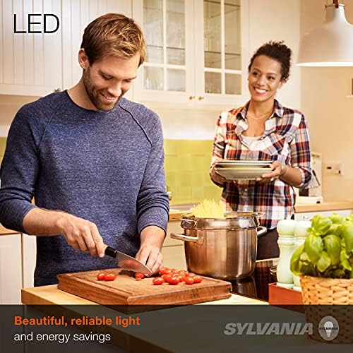 Sylvania ECO LED Light Bulb, A19, 100W Equivalent, Efficient 14.5W, 7 Year, 1450 Lumens, Frosted, 5000K, Daylight - 6 Pack (40884)