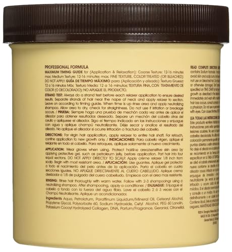 TCB No Base Creme Hair Relaxer, Regular 15 Oz