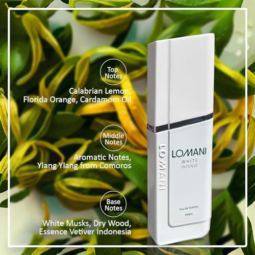 Lomani white intense for men - 3.3 Ounce edt spray, 3.3 Ounce