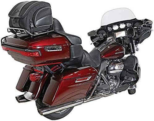 Nelson-Rigg Route 1 Weekender Backrest/Sissy Bar Rack Bag; Fits Harley Davidson, Indian, Yamaha & Suzuki Motorcycles