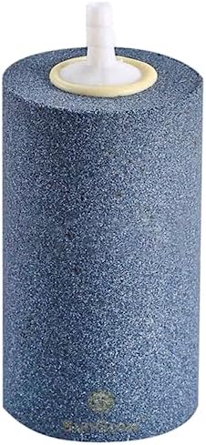 SunGrow 10-Pack Air Stone Bubble Cylinder for Aquarium Air Pump, 1 Inch Fish Tank Air Diffuser Aerator Bubbler for Ponds, Hydroponics & Aquaponics