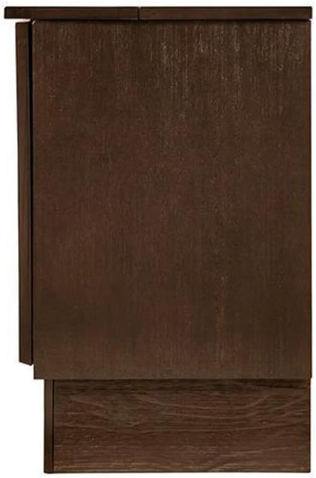Arason Creden-ZzZ Cabinet Bed in Traditional Pekoe-Queen Size - Queen Size