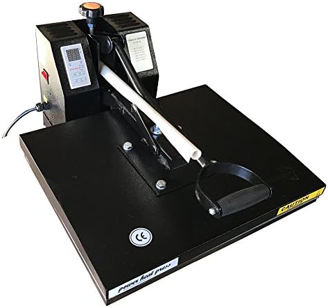 Fancierstudio Heat Press 16x20 Lower Platen Pull Out 5.5" Sublimation Rhinestone Heat Press FS16x20BP Black
