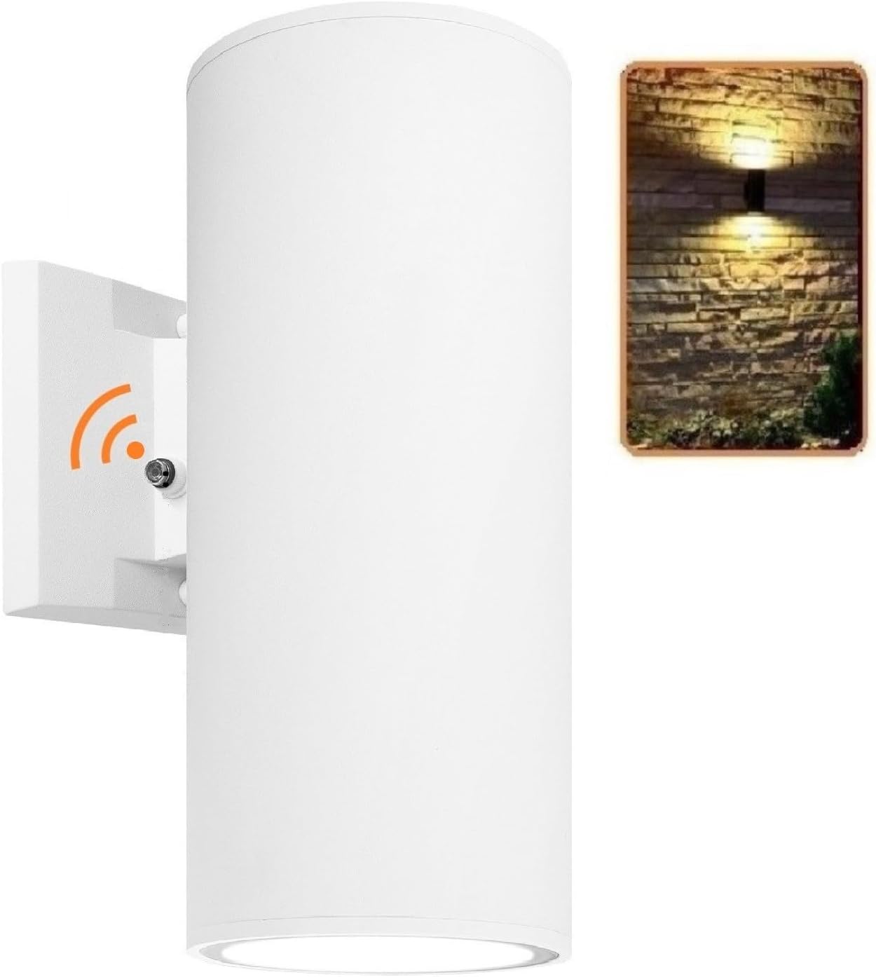 Dusk to Dawn Outdoor Wall Sconce, Waterproof Exterior Light Fixture