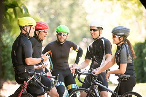 veloToze Cycling Helmet Cover, fits Most Bike Helmets - Keeps Wind, rain and Sun Away from Head; Bright Colors for Visibility