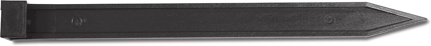 EasyFlex 10 in. Landscape Anchoring Stake Pack - 10 Ct., Black
