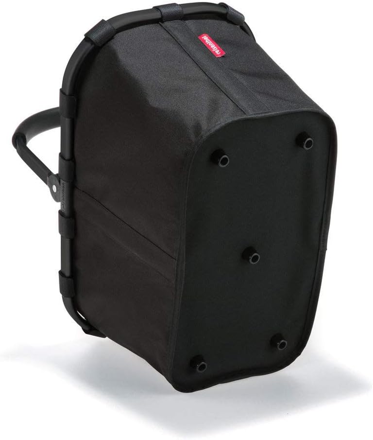 reisenthel carrybag frame black/black - Sturdy shopping basket with plenty of storage space and practical inner pocket - water-repellent