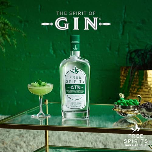 Free Spirits Zero Proof Gin Alternative, Whiskey Style Spirit, 750 mL