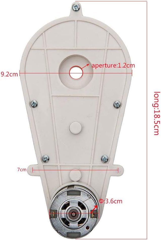12V550 15000RPM Gearbox with Motor