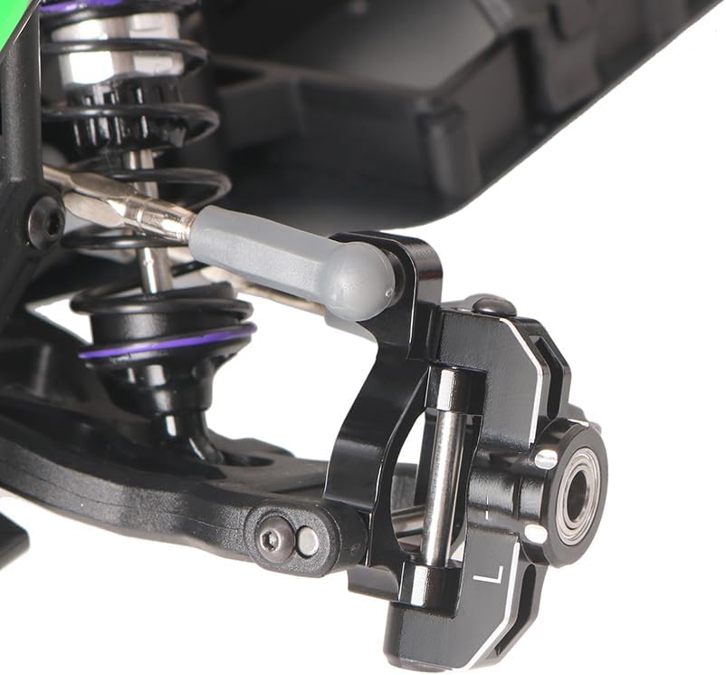 Aluminum Alloy Front Steering Cup for Losi 1/10 22S Sprint RC Car Front Steering Blocks Steering Knuckle Parts