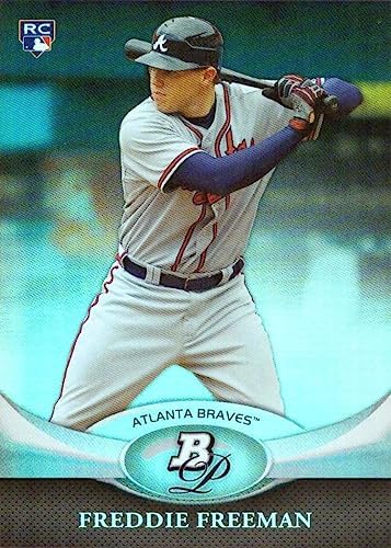 2011 Bowman Platinum Baseball #57 Freddie Freeman Rookie Card