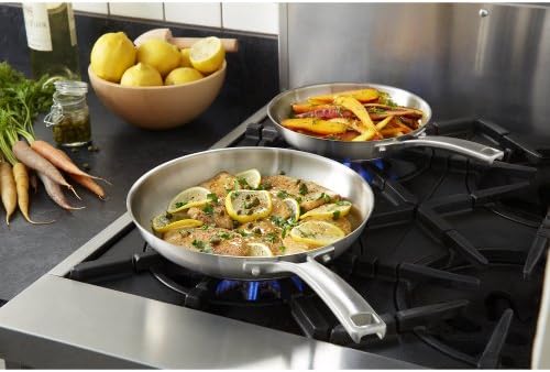 Calphalon Classic Stainless Steel Cookware, Fry Pan, 2-piece