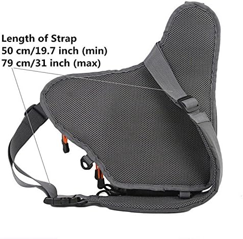 M MAXIMUMCATCH Maxcatch V-Cross Shoulder Bag Multifunction Fishing Sling Pack