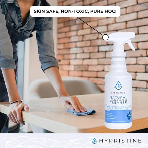 Hypristine Natural Multipurpose Surface Cleaner, 32 fl oz Spray Bottles, 1 Pack