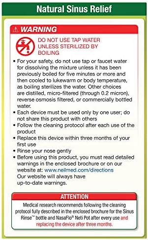 Sinus Rinse 16oz Extra Large Bottle
