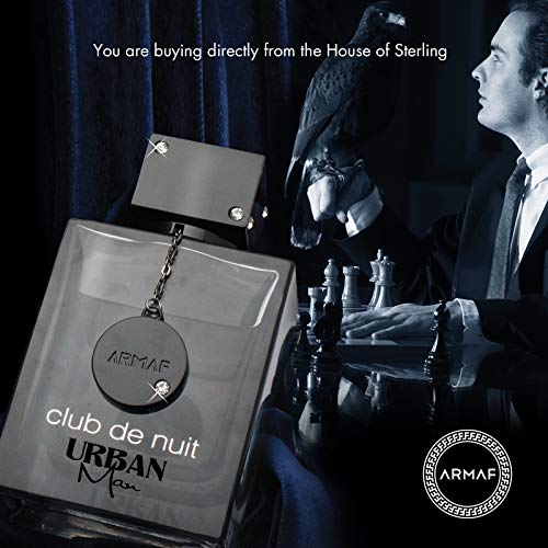 Armaf Club De Nuit Urban for Man Eau de Parfum Spray, 3.6 Ounce