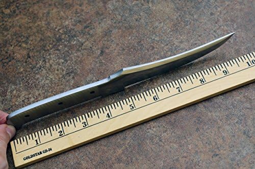 1095 High Carbon Steel Upswept Knife Blank Blade Hunting Skinning Skinner 1095HC