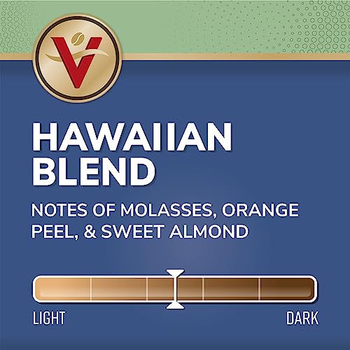 Victor Allen's Coffee K Cups, Kona Blend Single Serve Medium Roast Coffee, 80 Count, Keurig 2.0 Brewer Compatible | 100% Arabica beans, Keurig K-Cup compatible, Kosher-OU (Pareve), Kona District blend, 90-150mg caffeine per serving