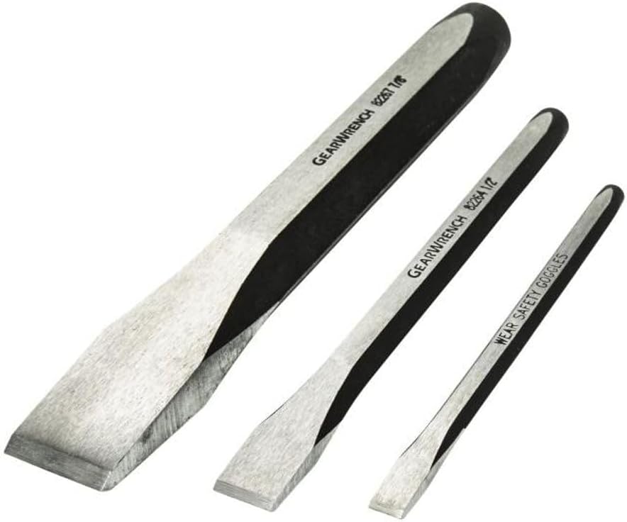 GEARWRENCH 27 Piece Large Chrome Punch & Chisel Set | 82306