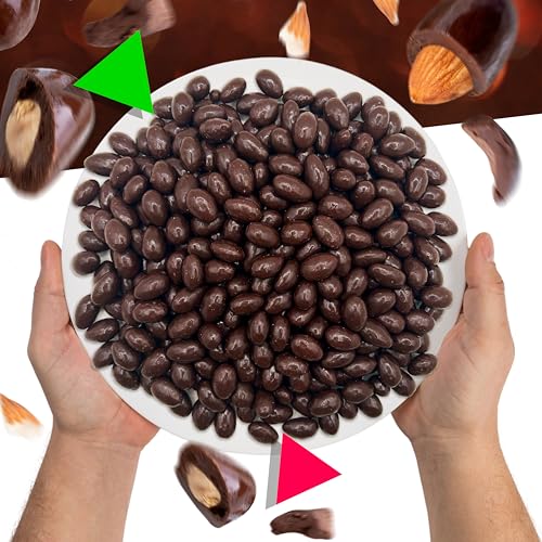 Dark Chocolate Covered Almonds, Chocolate Covered Nuts, 2 Lb Bag