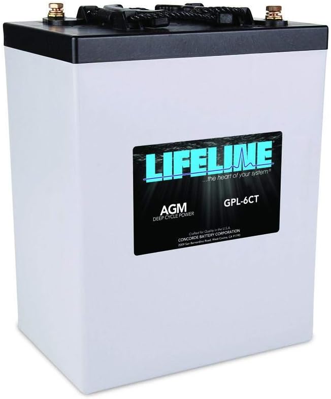 Lifeline GPL-6CT - 6 volt - 300AH Deep Cycle Battery
