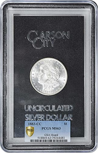 1883 CC Morgan GSA Dollar MS63 PCGS