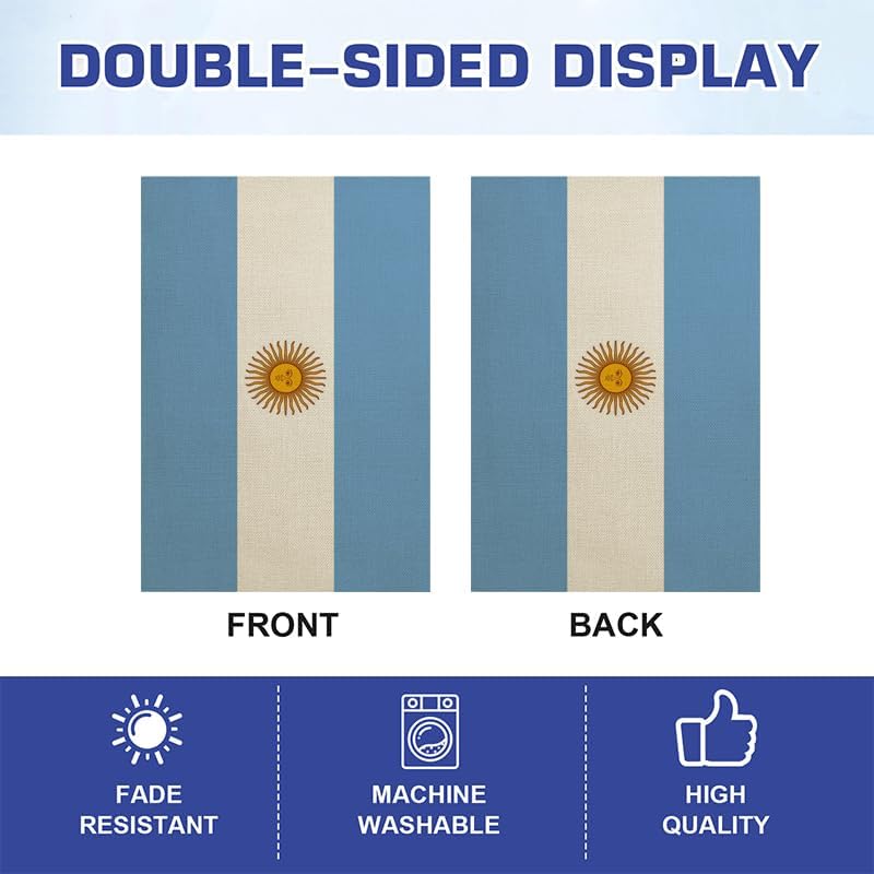 Nicaragua Nicaraguans Garden Flags 12x18 Inch Double Sided Burlap Patriotic Country Yard Flag Banners Outdoor Weather Resistant Farmhouse Porch Lawn Decoration