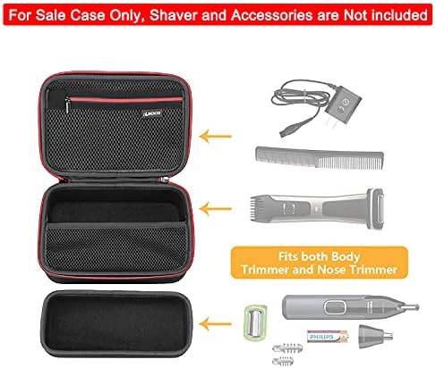 RLSOCO Hard Case for Philips Norelco Body Groomer 5000/7000/9000 Series