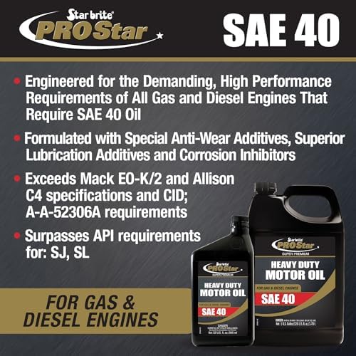 STAR BRITE Pro Star Super Premium Heavy Duty Motor Oil 15W-40
