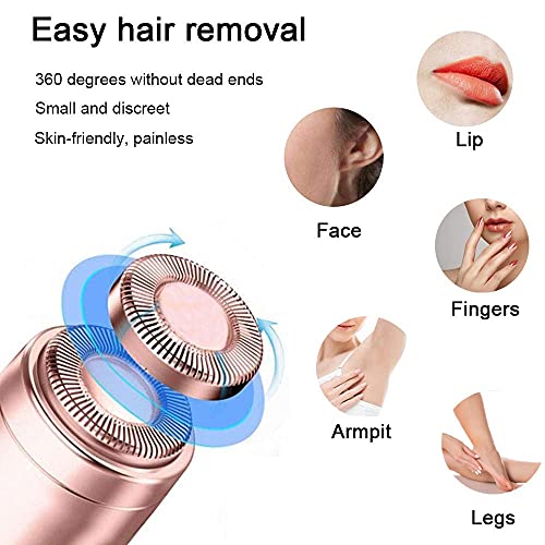 Dealswin Facial Hair Remover Replacement Heads：Compatible with Gen 1 Finishing Touch Flawless Facial Hair Removal Tool Women