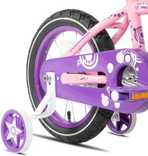 JOYSTAR Paris Girls Bike with Training Wheels for Ages 3-10Y