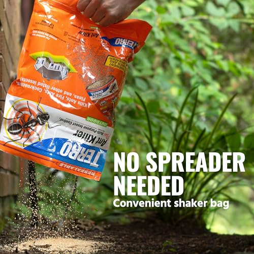 TERRO Ant Killer Plus, Multi-Purpose Insect Control Granules, 2 Pack | Kills Fire Ants, Cockroaches