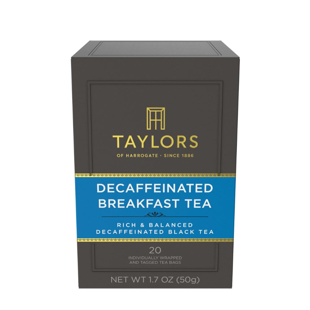 Taylors of Harrogate Green Tea with Jasmine, Individually Wrapped Bags, 20 Count (Pack of 1), Delicate, Floral & Sweet, Caffeinated, Enjoy Hot or Iced, 20 Teabags