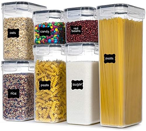 PANTRYSTAR Airtight Food Storage Containers with Lids, 7 PCS